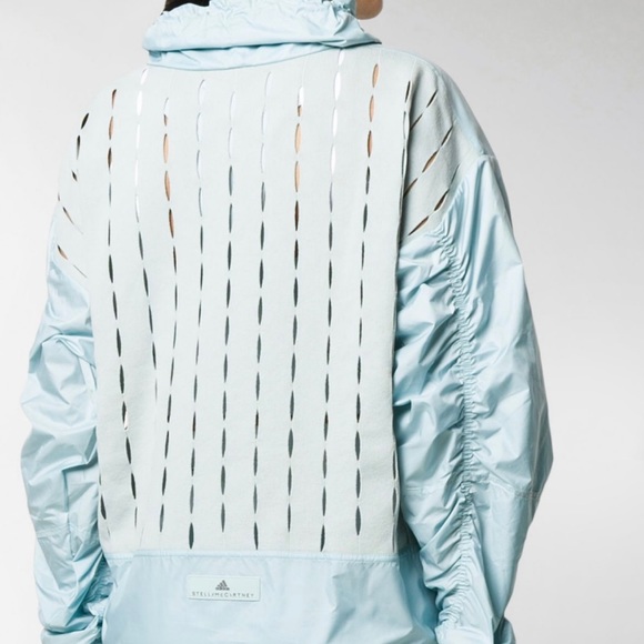 NWT Adidas x Stella McCartney Tech Sweater - Blue - Picture 4 of 8